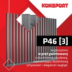 Przęsło Konsport PP001 (P46V) ogrodzenie grzebieniowe wzmacniane