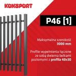 Przęsło Konsport PP001(P46)