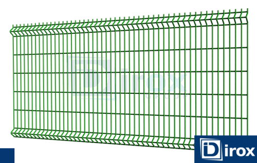 Panel Ogrodzeniowy H 123cm 4mm RAL 6005 - Panele ogrodzeniowe 3D - Zdjęcie nr 1
