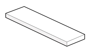 Daszek Styrobud Fini Lungo 70x835x195 mm szara perła