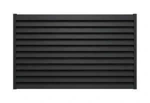 Przęsło Budmat Perfetto Forte 100 2000×1135 mm – czarny RAL 9005 Ultramat