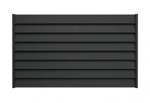 Przęsło Budmat Perfetto Forte 150 2000×1195 mm – czarny RAL 9005 Ultramat