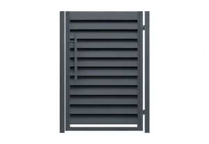 Furtka Budmat Perfetto Forte 100, wys. 1335/1350 mm – antracyt RAL 7016 Ultramat