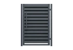 Furtka Budmat Perfetto Forte 100, wys. 1537/1550 mm – antracyt RAL 7016 Ultramat