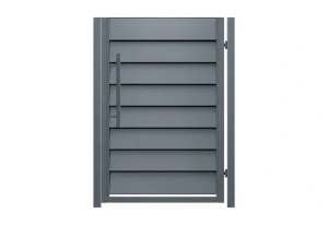 Furtka Budmat Perfetto Forte 150, wys. 1393/1350 mm – antracyt RAL 7016 Ultramat