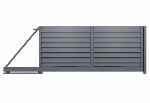 Brama przesuwna Perfetto 150 RAL 7016, lewa