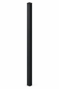 Słupek Budmat 60×60×1,5 mm L2300 – czarny RAL 9005 mat