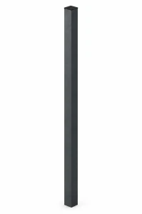 Słupek Budmat 120×120×3 mm L2600 – antracyt RAL 7016 mat