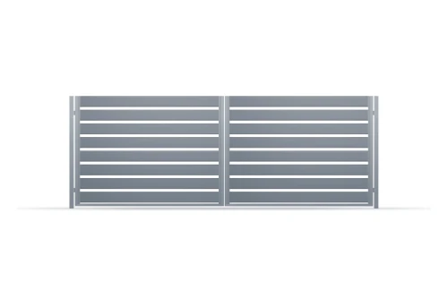 Brama dwuskrzydłowa Piano 150 RAL 7016