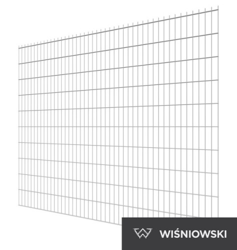 Panel Vega  2DS H 203 cm  8/6/8 mm Ocynk) - Panele ogrodzeniowe 2D - Zdjęcie nr 1