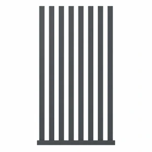 Przęsło aluminiowe Sodalit MD1 – szer. 960 × wys. 1400 mm, profil 60x80 mm, P60 | Plast-Met