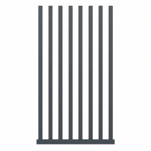 Przęsło aluminiowe Sodalit MD8 – szer. 960 × wys. 2000 mm, profil 40x60 mm, P80 | Plast-Met