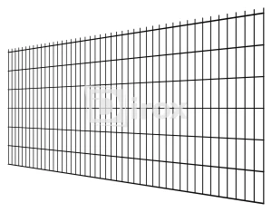 Panel ogrodzeniowy Konsport 2DS 1230 mm 8/6/8 mm RAL 9005 mat
