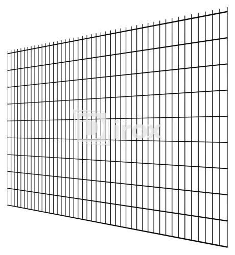 Panel ogrodzeniowy Konsport 2DS 1830 mm 8/6/8 mm RAL 9005 mat