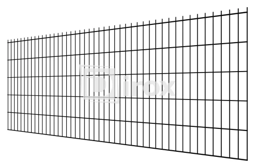Panel ogrodzeniowy Konsport 2D 1030 mm 6/5/6 mm RAL 9005 mat