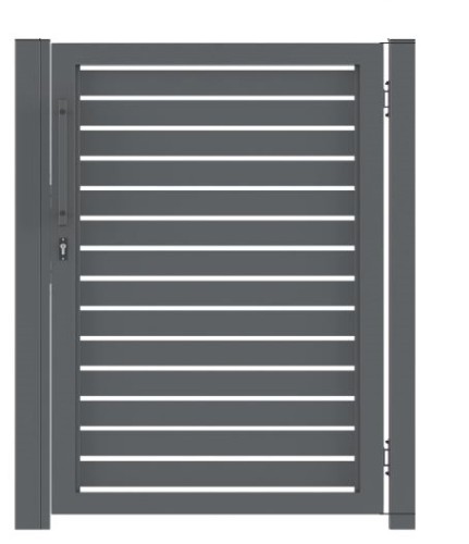 Furtka Palisadowa PP002(P82) - Ogrodzenia poziome PP002 P82 - Zdjęcie nr 2