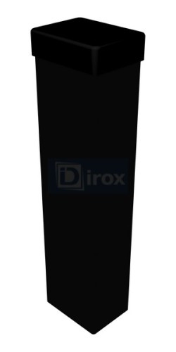 Słup 80x60x2 mm RAL - Słupy ogrodzeniowe Konsport - Zdjęcie nr 4