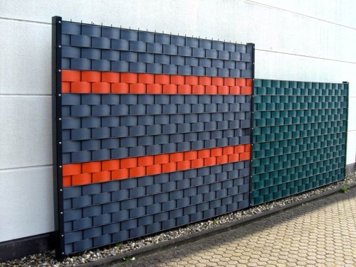 Taśma maskująca do przęseł panelowych RAL 7016 190 mm 26m Thermoplast - Ogrodzenia pełne maskujące - Zdjęcie nr 9