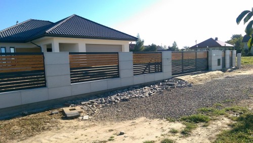 Bloczek betonowy architektoniczny  40x30x25 cm - Ogrodzenia betonowe z bloczków Slabb - Zdjęcie nr 4