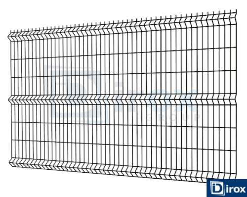 Ogrodzenie panelowe 3D kompletny zestaw 1,53m  100m RAL 7016 / Orion Light - Kompletne ogrodzenia zestawy - Zdjęcie nr 5