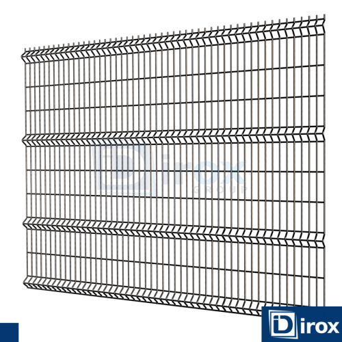 Panel Ogrodzeniowy 203cm 4mm RAL 7016 - Panele przetłaczane 3D 4 mm - Zdjęcie nr 1