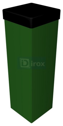 Słup 100x100x3 mm RAL - Słupy ogrodzeniowe Konsport - Zdjęcie nr 1