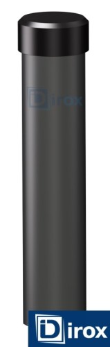 Słupek Ogrodzeniowy 42x2200 mm PVC 7016 - Słupki do siatki ogrodzeniowej - Zdjęcie nr 3