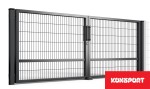 Brama uchylna Panelowa  RAL  2D  Konsport