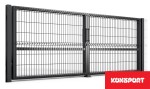 Brama uchylna Panelowa 3D  RAL Konsport