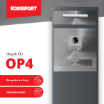 Słupek EQ MultiBox  nr4  - (Duża skrzynka na listy/video-domofon) – HikVision