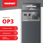 Słupek EQ MultiBox nr3 (skrzynka na listy/video- domofon + czytnik zbliżeniowy)