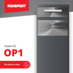 Słupek EQ MultiBox  nr1  (skrzynka na listy)