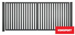Brama uchylna Konsport PP002 P64V