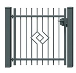 Furtka uchylna Szmaragd 