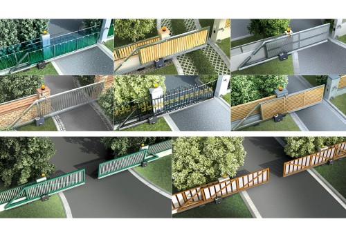 Tousek PULL T5 500 kg - Napędy do bram przesuwnych samonośnych - Zdjęcie nr 6