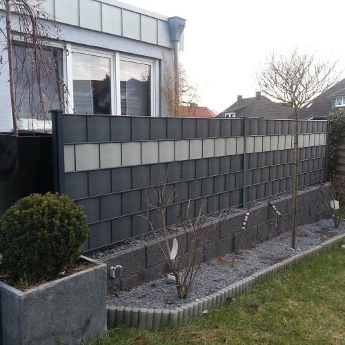 Taśma maskująca do przęseł panelowych RAL 7016 190 mm 26m Thermoplast - Ogrodzenia pełne maskujące - Zdjęcie nr 14