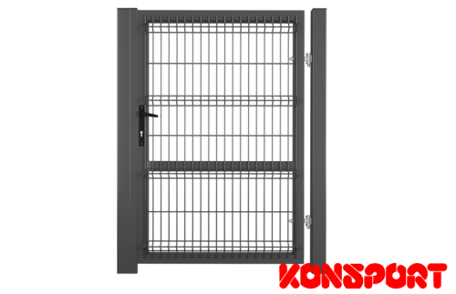 Furtka Panelowa 3D Konsport - Furtki ogrodzeniowe - Zdjęcie nr 1