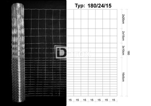 Siatka Leśna 180/24/15 Light x 12rol/paleta - Siatka leśna - Zdjęcie nr 5