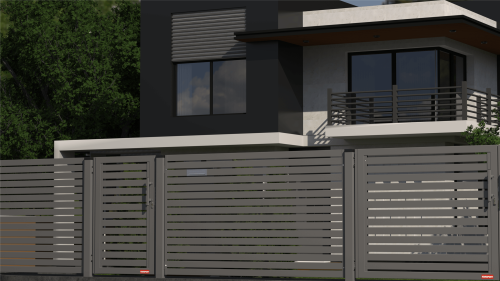 Skrzynka na listy Konsport "Invisible Post Box" - Akcesoria do ogrodzeń Konsport - Zdjęcie nr 1