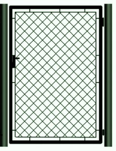 Furtka Ogrodzeniowa 150x100 cm  / siatka / prosta