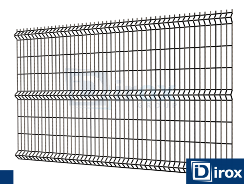 Panel Ogrodzeniowy 3D H 153cm 4mm RAL 9005 Orion Light - Panele przetłaczane 3D 4 mm - Zdjęcie nr 1