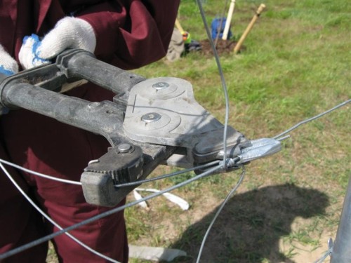 Kleszcze do napinania drutu dla  zapinek Rapido - Siatka leśna - Zdjęcie nr 1