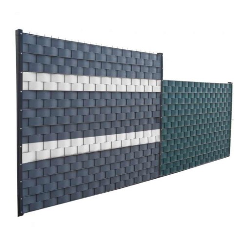 Taśma maskująca do przęseł panelowych RAL 7016 190 mm 26m Thermoplast - Ogrodzenia pełne maskujące - Zdjęcie nr 12