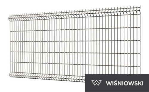 Panel Vega B  H 123cm 5mm Ocynk - Panele ogrodzeniowe 3D - Zdjęcie nr 1