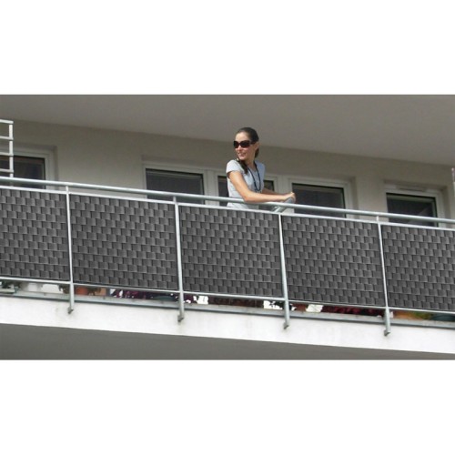 Taśma maskująca do przęseł panelowych RAL 7016 190 mm 26m Thermoplast - Ogrodzenia pełne maskujące - Zdjęcie nr 4