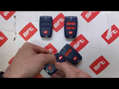 BFT MITTO REPLAY – programowanie pilota