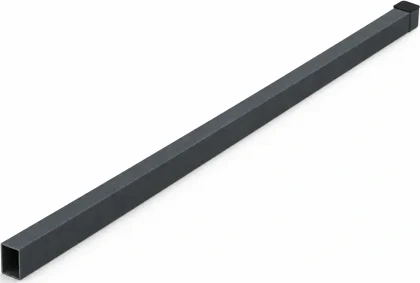 Słupy systemowe Budmat 80 × 80 mm — antracyt RAL 7016