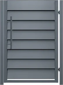 Furtka Budmat Perfetto Forte 150 — antracyt RAL 7016