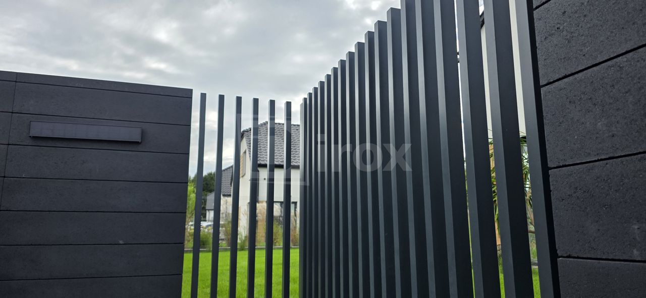 Nowoczesny design ogrodzenia