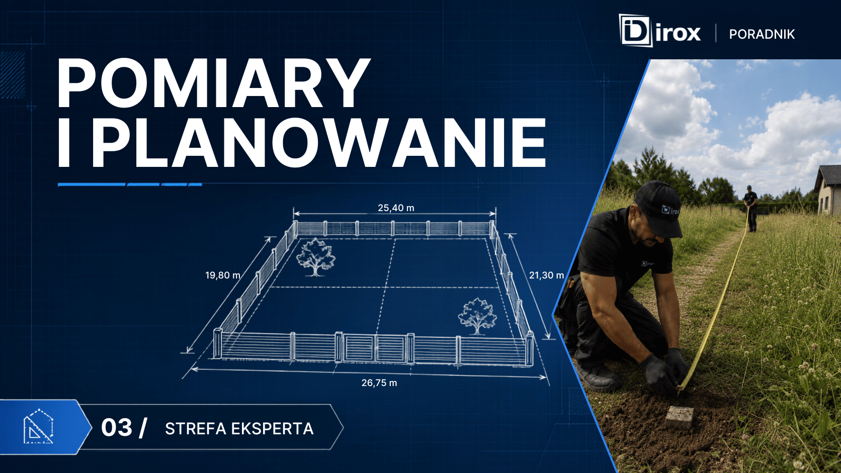 Jak zmierzyć działkę pod ogrodzenie? Brama, furtka i plan frontu
